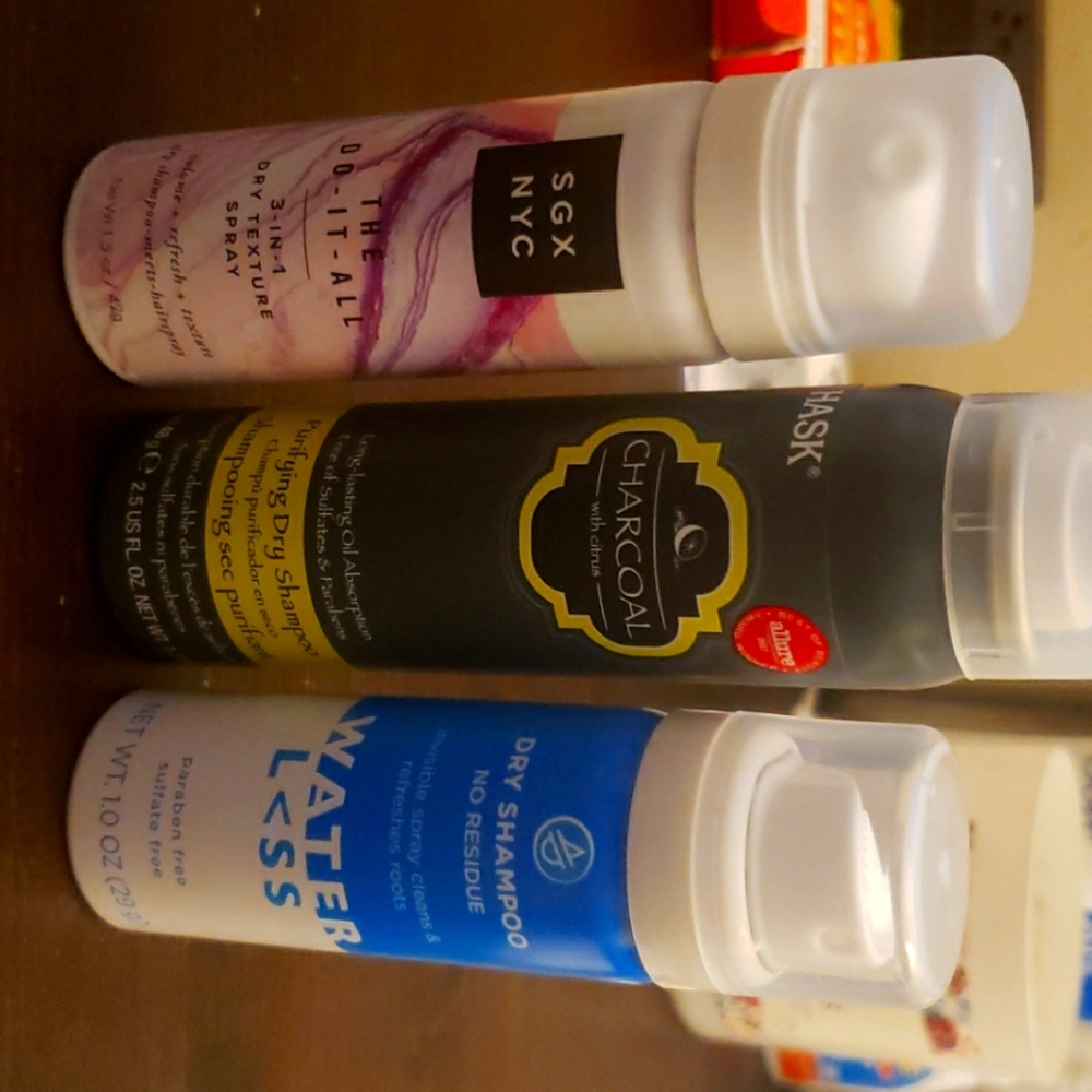 Dry shampoo hair spray trial bundle